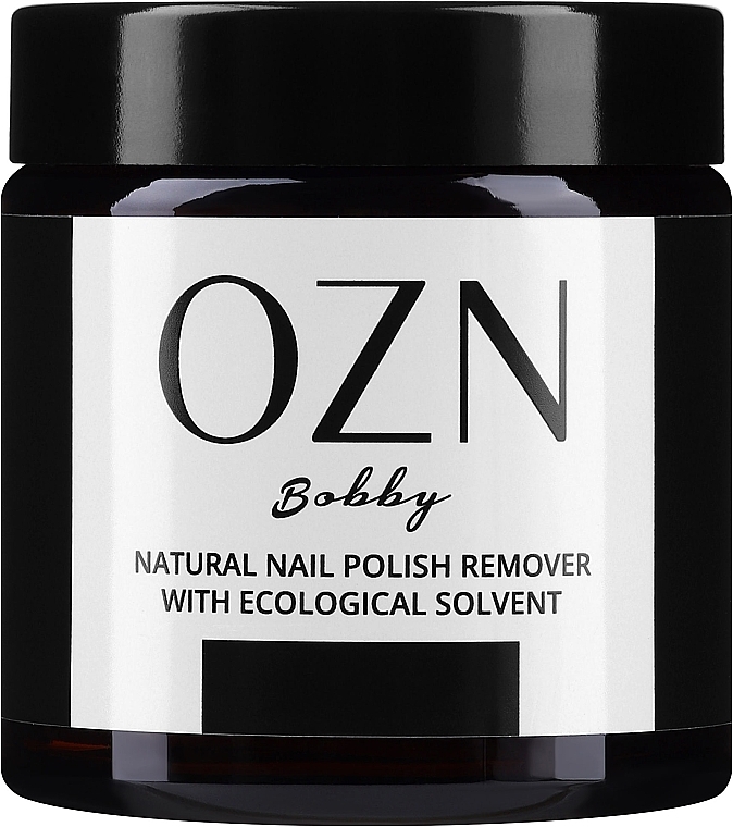 Nail Polish Remover in Jar - OZN Bobby Nail Polish Remover — photo N1