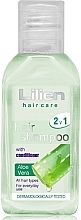 Aloe Vera Shampoo - Lilien Hair Shampoo Aloe Vera Travel Size — photo N1