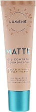 Mattifying Foundation - Lumene Matte Oil-control Foundation — photo N1