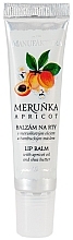 Fragrances, Perfumes, Cosmetics Lip Balm "Apricot" - Manufaktura Fruity Collection Lip Balm