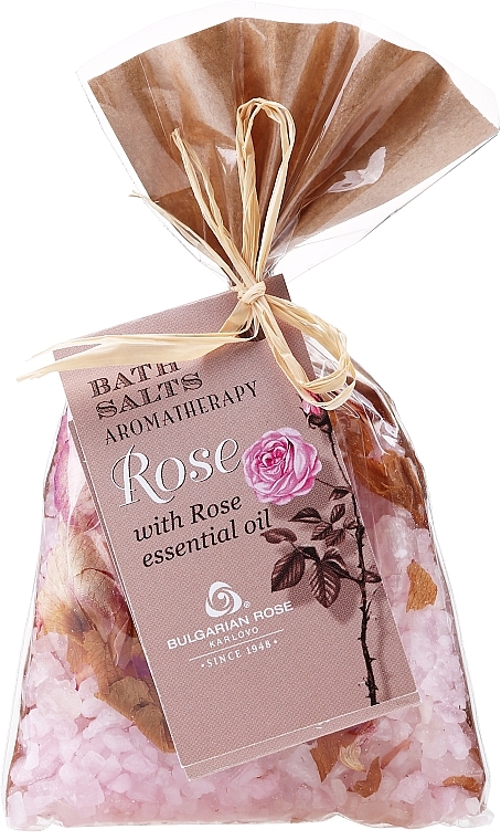 Bath Salts "Rose" - Bulgarian Rose Bath Salts Rose — photo N3