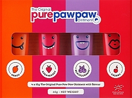 Repairing Lip Balm Set - Pure Paw Paw Four Pack (lip/balm/4x15g) — photo N1