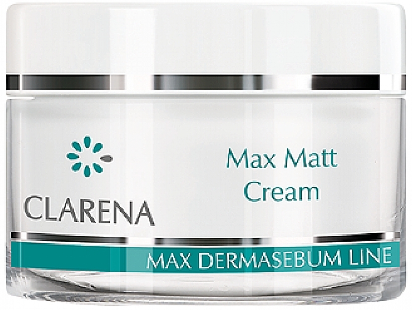 Matte Face Cream - Clarena DermaSebum Line Max Matt Cream — photo N2