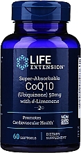 Fragrances, Perfumes, Cosmetics Dietary Supplement "Coenzyme Q10 (Ubiquinone + D-Limonene)" - Life Extension Super CoQ10