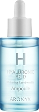 Fragrances, Perfumes, Cosmetics Face Serum with Hyaluronic Acid - Medi Flower Aronyx Hyaluronic Acid Ampoule