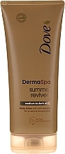 Bronzing Body Lotion - Dove Derma Spa Summer Revived Medium To Dark Skin Body Lotion — photo N5
