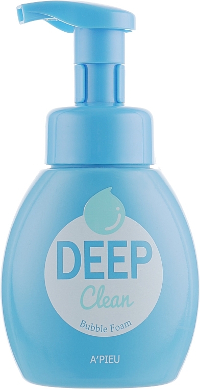 Makeup Removal Face Wash Foam - A'pieu Deep Clean Bubble Foam — photo N1