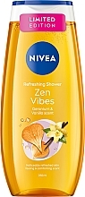 Refreshing Shower Gel - Nivea Fresh Zen Vibes Geranium & Vanilla Refreshing Shower — photo N1