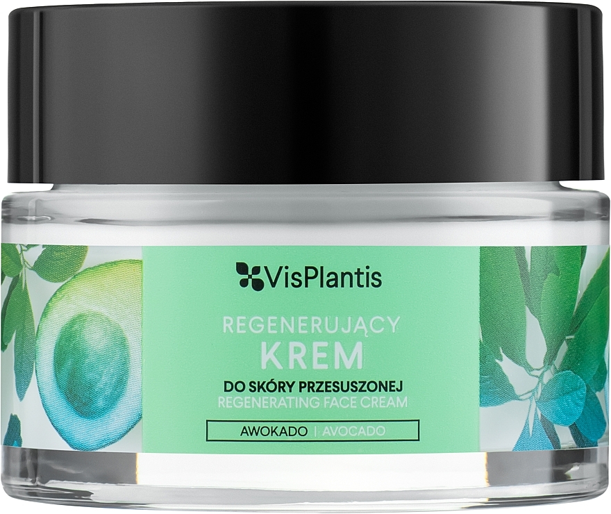 Regenerating Avocado Face Cream - Vis Plantis Regenerating With Avocado Face Cream — photo N3