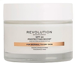 Fragrances, Perfumes, Cosmetics Dry Skin Moisturizing Cream - Revolution Skincare Protecting Boost SPF30