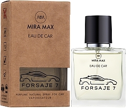 Car Perfume - Mira Max Eau De Car Forsaje 7 Perfume Natural Spray For Car Vaporisateur — photo N10