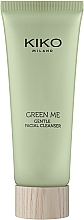 Gentle Face Cleansing Gel - Kiko Milano Green Me Gentle Facial Cleanser — photo N1