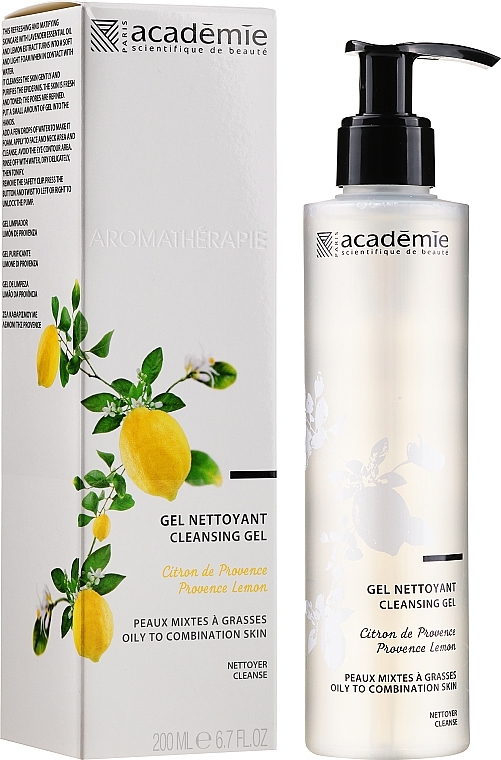 Provence Lemon Cleansing Gel - Academie Gel nettoyant — photo N1