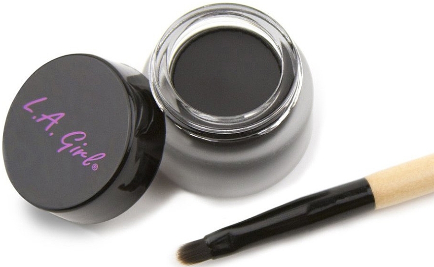 Gel Eyeliner with Brush Set - L.A. Girl Gel Liner Kit — photo N1