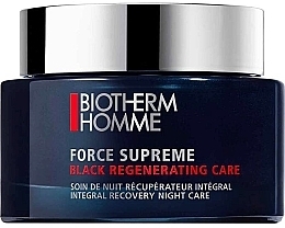 Fragrances, Perfumes, Cosmetics Facial Night Mask - Biotherm Homme Force Supreme Black Mask