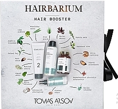 Set - Tomas Arsov Hairbarium Hair Booster Set (shm/250 ml + h/cond/250 ml + h/spay/110 ml + h/booster/90 pcs) — photo N2