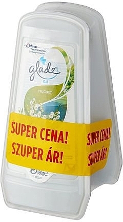 Gel Air Freshener 'Lily of the Valley' - Glade Lily Of The Valley — photo N1