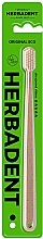 Ultra Thin Toothbrush - Herbadent Original Eco Toothbrush Ultrafine — photo N1