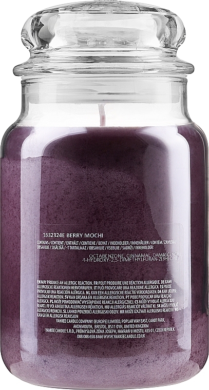 Scented Candle in Jar - Yankee Candle Berry Mochi Candle — photo N33