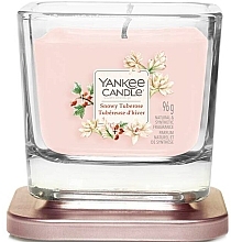 Fragrances, Perfumes, Cosmetics Scented Candle in Glass, one wick - Yankee Candle Snowy Tuberose