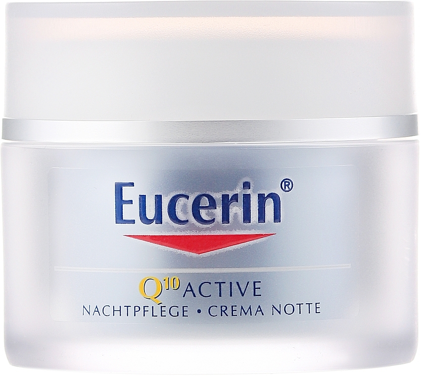 Anti-Aging Facial Night Cream - Eucerin Q10 Active Night Cream  — photo N2