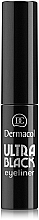 Fragrances, Perfumes, Cosmetics Eyeliner - Dermacol Ultra Black Eyeliner