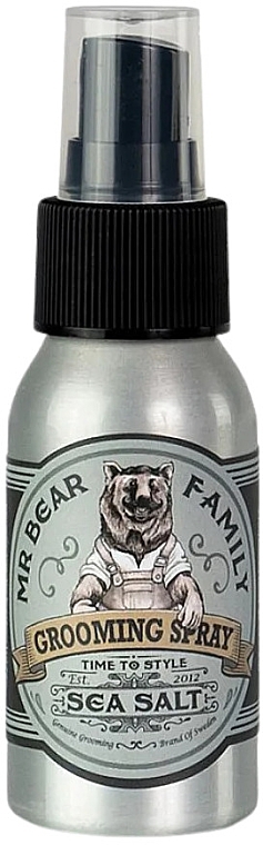 Sea Salt Hair Toner Spray - Mr Bear Family Sea Salt Grooming Spray Travel Size — photo N1