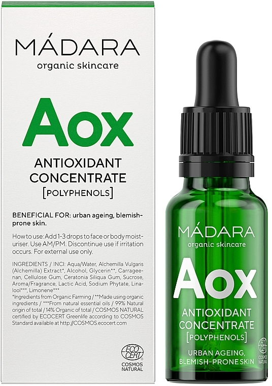 Antioxidant Concentrate - Madara Cosmetics Antioxidant Concentrate — photo N1