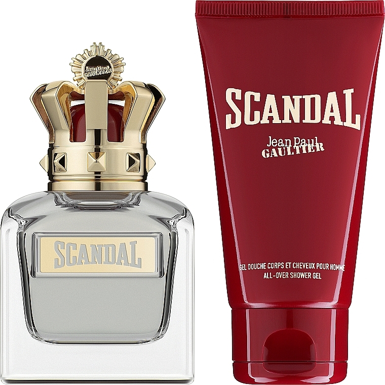 Jean Paul Gaultier Scandal Pour Homme - Set (edt/50ml + sh/gel/75ml) — photo N2