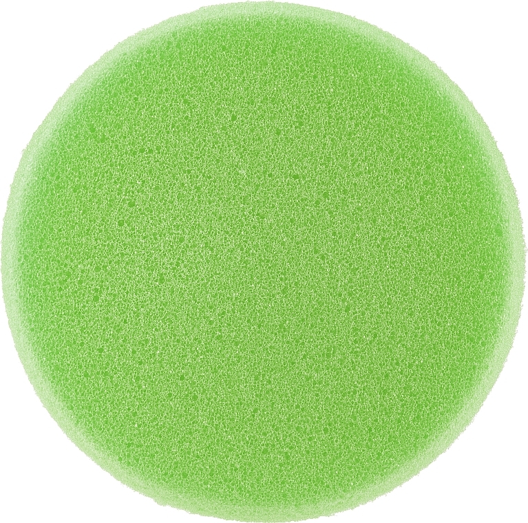 Round Bath Sponge, green - Ewimark — photo N9