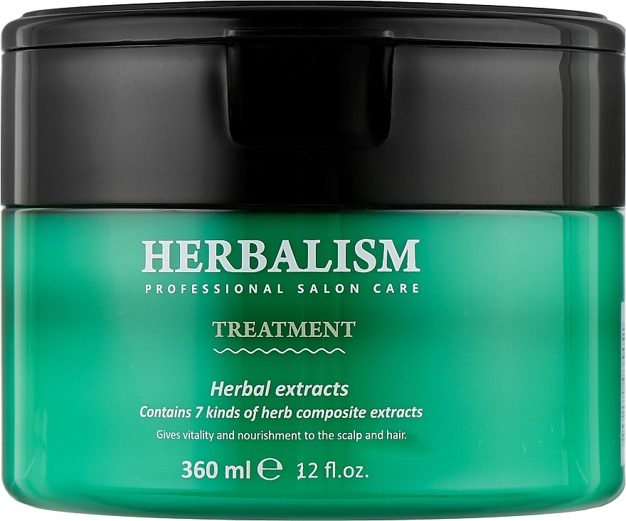 Herbal Hair Mask with Amino Acids - La'dor Herbalism Treatment — photo N1