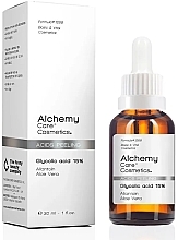 Fragrances, Perfumes, Cosmetics Glycolic Acid 15% Night Serum - Alchemy Acids Peeling Glycolic Acid 15%