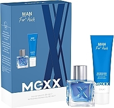 Mexx Man Gift Set - Set (edt/30 ml + sh gel/50 ml) — photo N3