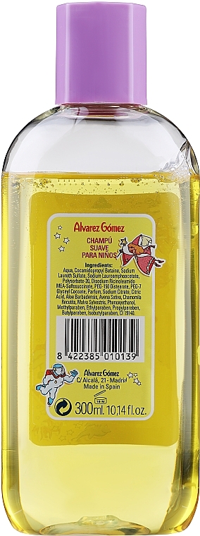 Alvarez Gomez Eau De Cologne For Children - Hair Shampoo — photo N2