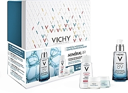 Fragrances, Perfumes, Cosmetics Set - Vichy Mineral 89 Xmas 2021 (f/booster/50ml + day/cr/15ml + night/cr/15ml + micel/water/100ml)