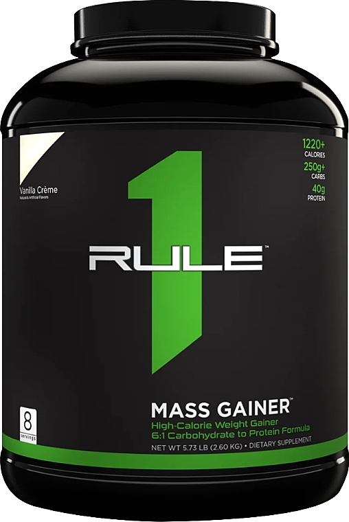 Mass Gainer 'Vanilla Cream' - Rule One Mass Gainer Vanilla Cream — photo N1