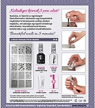 Moyra Nail Stamping Kit - Stamping Nail Set № 2 — photo N2