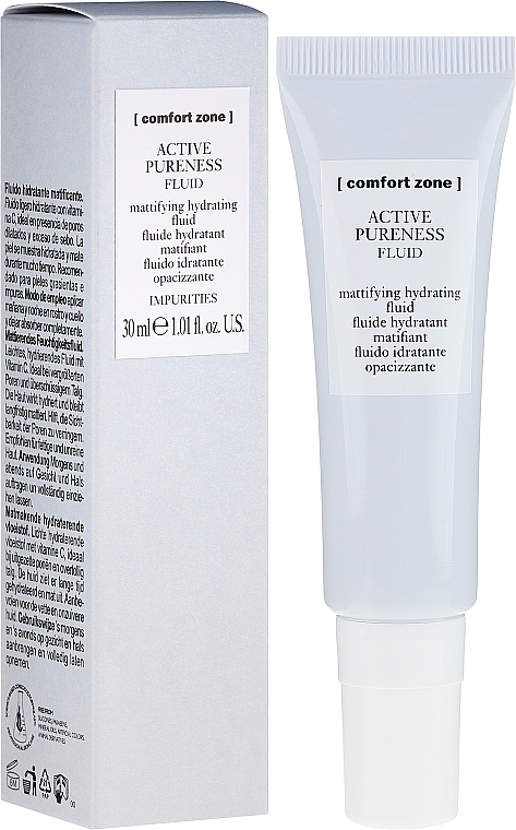 Moisturizing Face Fluid - Comfort Zone Active Pureness Fluid — photo N1