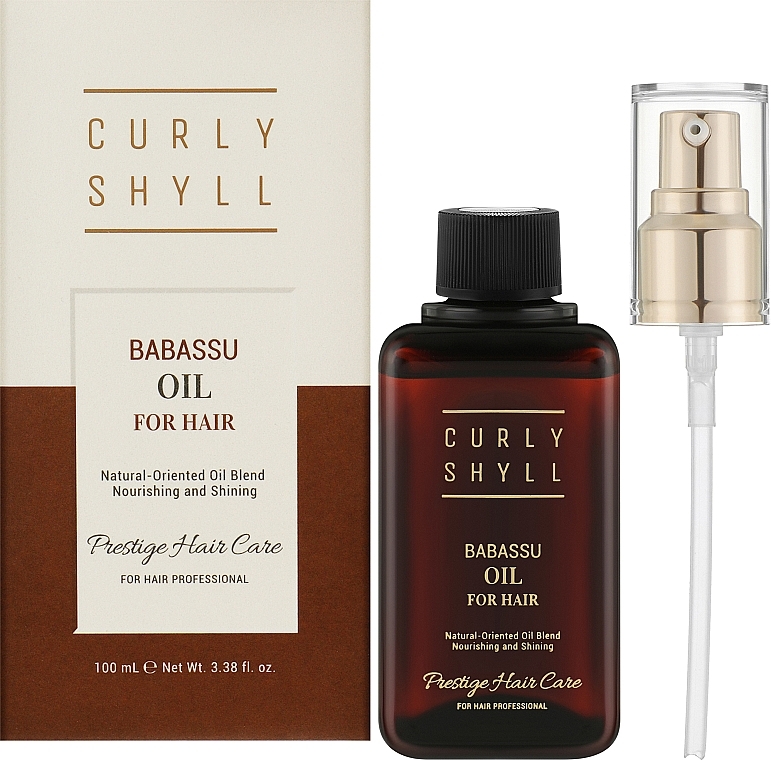 Babasu Hair Oil - Curly Shyll Babassu Oil — photo N2