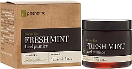 Fragrances, Perfumes, Cosmetics Pumice Stone - Phenome Green Tea Fresh Mint Heel Pumice