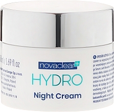 Night Moisturizing Cream Mask for Face - Novaclear Hydro Night Cream — photo N1