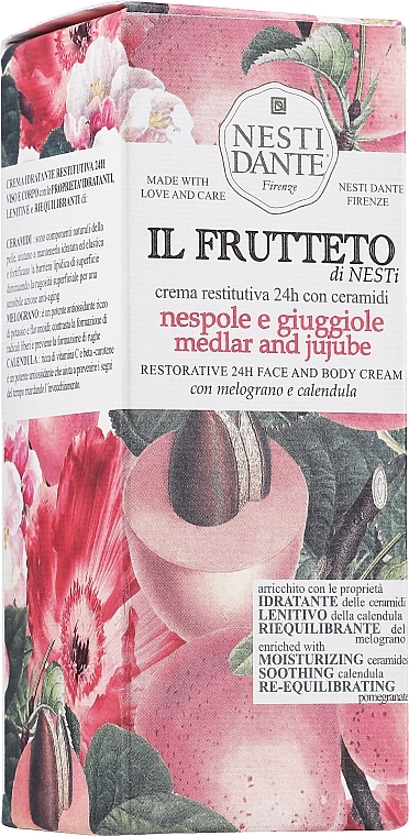 Face and Body Cream "Medlar and Jujube" - Nesti Dante Il Frutteto Medlar And Jujube — photo N2