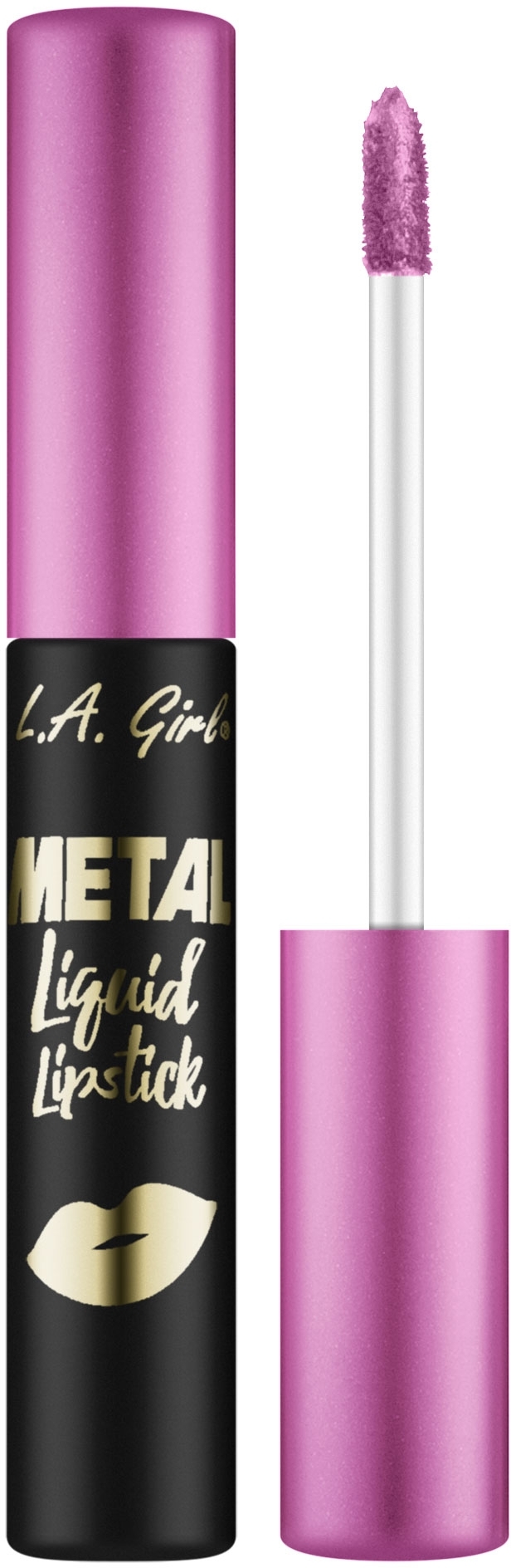 リキッド  リップスティック - L.A. Girl Metal Liquid Lipstick — photo Brilliant