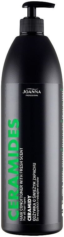 Ceramides Hair Conditioner with Fresh Scent - Joanna Professional Ceramides Conditioner Hair With Fresh Scent — photo N1