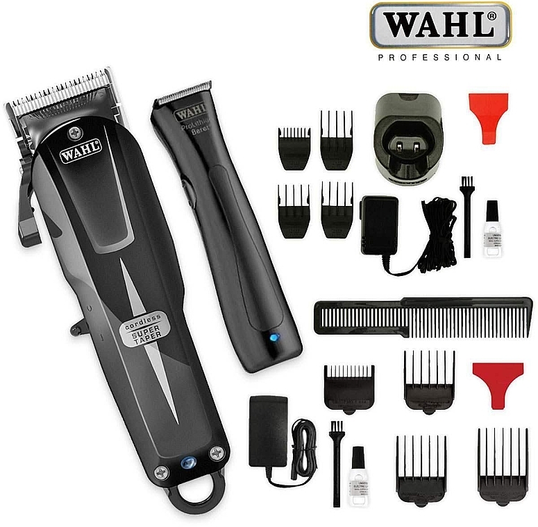 Wireless Hair Clipper Set - Wahl Professional Cordless Combo Limited Edition (set) — photo N2