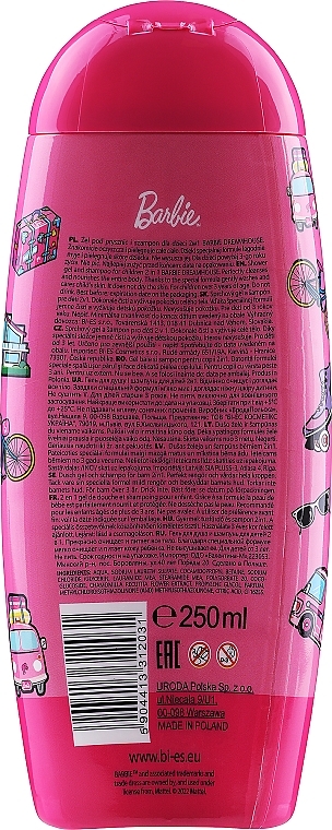 Shampoo & Shower Gel - Bi-es Barbie Shower Gel & Shampoo — photo N16