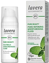 Fragrances, Perfumes, Cosmetics Moisturising Fluid - Lavera Pure Beauty Pore Refining Moisturising Fluid