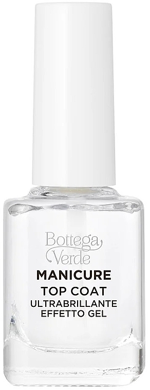 Nail Top Coat - Bottega Verde Ultra-Shiny Gel-Effect Top Coat — photo N1