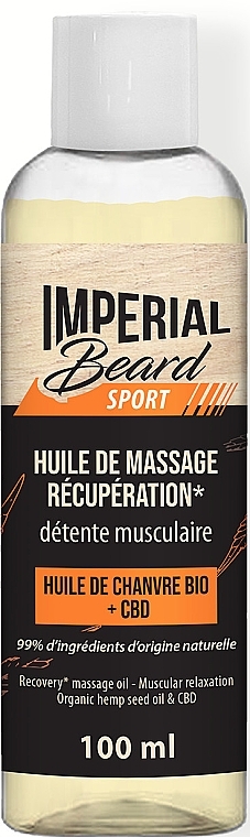 Relaxing Massage Oil - Imperial Beard Recovery Massage Oil Musclar Relaxation — photo N1
