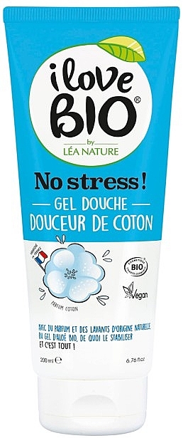 Cotton Flower Shower Gel - I love Bio Cotton Flower Shower Gel — photo N3